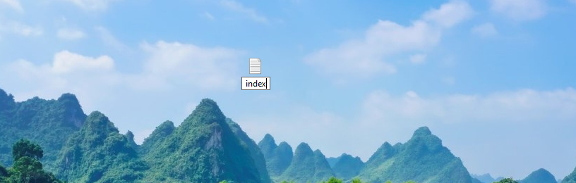 give your text file a name